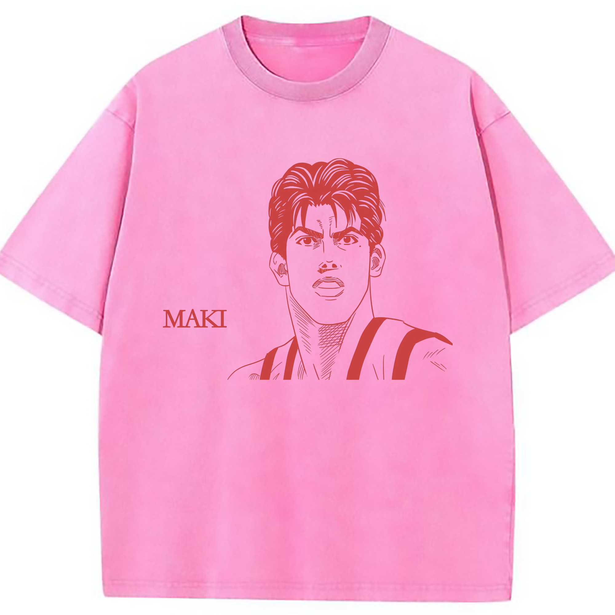 （画像用） SLAM DUNK／スラムダンク 綿100% ヴィンテージ風 半袖Tシャツ（フロントプリント）